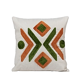 Yön Nakışlı Kırlent Kılıfı