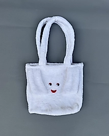 Peluş Kumaşlı Çanta